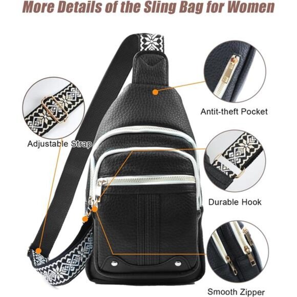 Mothers Day Gifts for Wife Mom Crossbody Bag Cute Mom‎ Gift Ideas from Daughter - Picture 5 of 7